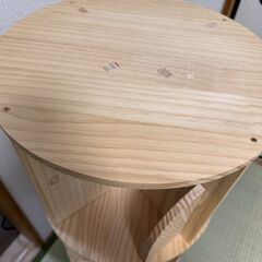 回転式本棚 (美品)の画像