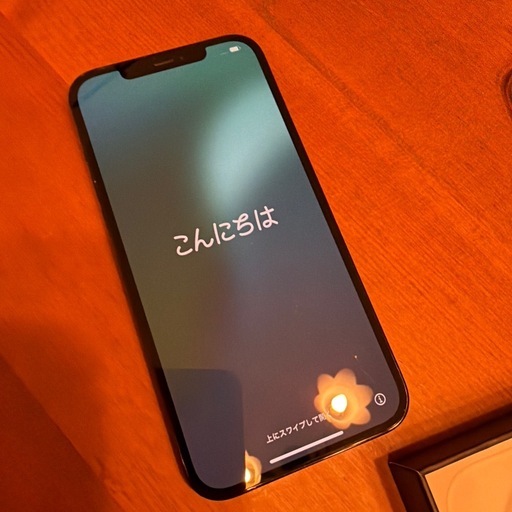 SIMフリー版iPhone 12 ProMax パシフィックブルー512GB