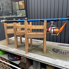 竿掛け3個の画像