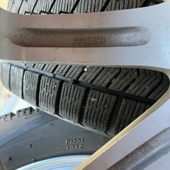 [引取限定]195/55R16 スタッドレス　アルミホイールセットの画像