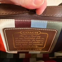 COACH トートバッグの画像