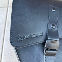 超美品！エリミネーター400 デイトナ ヘンリービギンズ　フレームバッグ左側の画像