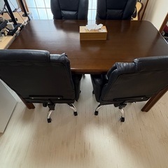 オフィスチェア　4個の画像