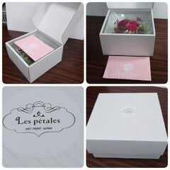 プリザーブドフラワー　　ドライフラワー　　～花が最も綺麗な瞬間をガラスに閉じ込めたドライフラワーギフト～の画像