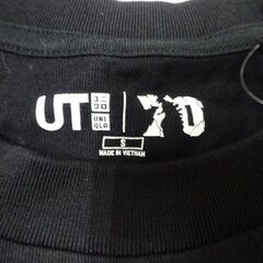 ( E-46 )UNIQLO ユニクロ ゴジラ 70th アニバーサリー UT Tシャツ Sサイズ 未使用 長期保管品 341-474465の画像
