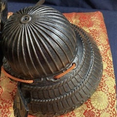 兜飾り　鉄兜　五月人形　七五三　源氏兜　子どもの日 武具　武田信玄　兜　綺麗の画像