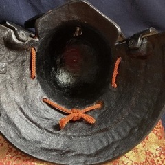 兜飾り　鉄兜　五月人形　七五三　源氏兜　子どもの日 武具　武田信玄　兜　綺麗の画像