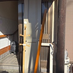 ハンガー2台の画像