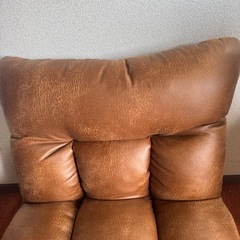 ソファ　1人掛けソファ　座椅子の画像