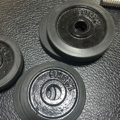 ダンベル　セット　バーベルのバーもありますの画像