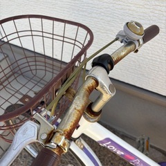 女の子自転車20インチの画像