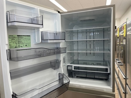 【ジャングルジャングル石津店】東芝　トウシバ　冷蔵庫　GR-W470GZ　2024年式　高年式！　ベジータシリーズ　もっと潤う摘みたて野菜室　ファミリータイプ　堺市　石津 5ドア冷蔵庫 VEGETA（ベジータ）GZシリーズ グレインアイボリー GR