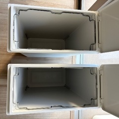 無印　ゴミ箱　ダストボックス　30L 2つの画像