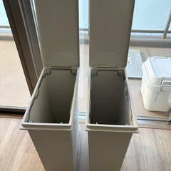 無印　ゴミ箱　ダストボックス　30L 2つの画像