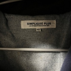 simplicite plus　メンズM アウター　コート　の画像