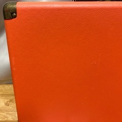 レコードプレーヤー レトロ bluetooth USB 録音 再生 ブルートゥース トランクケース型 オレンジ TE-1907 レコードプレーヤーの画像