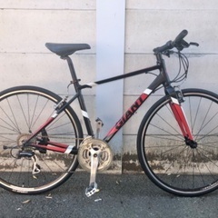 【訳あり美品・整備済】GIANT クロスター　24速　クロスバイク　CT465mmの画像