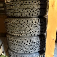 スバルXV 純正ホイールスタッドレスブリヂストンの画像