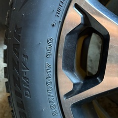 スバルXV 純正ホイールスタッドレスブリヂストンの画像