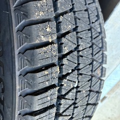 スバルXV 純正ホイールスタッドレスブリヂストンの画像