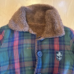 リバーシブルアウター　110センチ
の画像