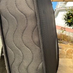 11/22来られる方、1000円お渡しします。マットレス黒幅800×長さ1950×厚さ220の画像