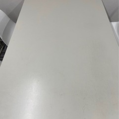 事務所ミーティング机・椅子4脚セットの画像