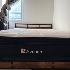 ダブルベッド マットレス 高級 ポケットコイル　の画像