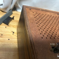SONY ホームラジオ TFM9510 昭和レトロ ビンテージ AM FM 木目調　トランジスタラジオの画像