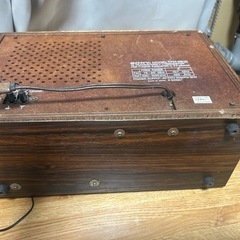 SONY ホームラジオ TFM9510 昭和レトロ ビンテージ AM FM 木目調　トランジスタラジオの画像