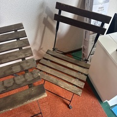 チェア　デスク　アウトドアの画像