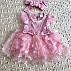 赤ちゃん セレモニードレス 100日記念等の画像