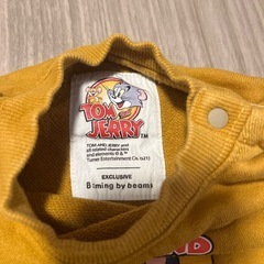 B:MING TOM&JERRYトレーナー　80cmの画像