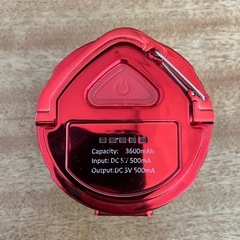 【12/14まで 美品】Coleman ハンギングEライト 3600mAhの画像