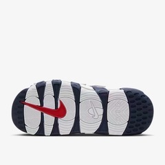 ナイキ　エア モア アップテンポ スライド NIKE AIR MORE SLIDE ネイビー ナイキ　33cmの画像
