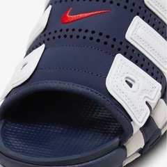 ナイキ　エア モア アップテンポ スライド NIKE AIR MORE SLIDE ネイビー ナイキ　33cmの画像
