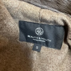 ナノユニバース　nanouniverse レザージャケット　ブラウンの画像