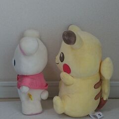 ピカチュウ、コリラックマ　ぬいぐるみ 【ほぼ新品】 の画像