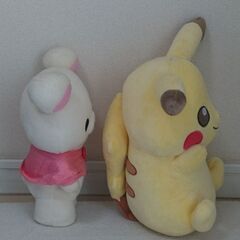 ピカチュウ、コリラックマ　ぬいぐるみ 【ほぼ新品】 の画像