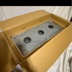 未使用品 パナソニック ハーマン ビルトイン コンロ 3口 トリプルワイドの画像