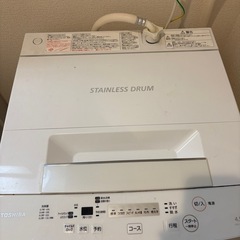 2018年製東芝洗濯機 AW-45M5の画像