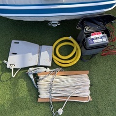 中古　ジョイクラフト　ゴムボートの画像