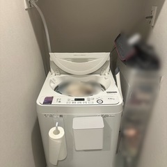 【引き渡し者確定】全自動洗濯機／動作良好／12月10日までに引き取り希望の画像