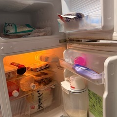 冷蔵庫90L アイリス2021年製の画像