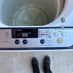 激安💥まだまだ使えます‼️1km圏内配送･設置無料🚚4.5kg単身用👤Panasonic洗濯機2014年製NA-F45B7の画像
