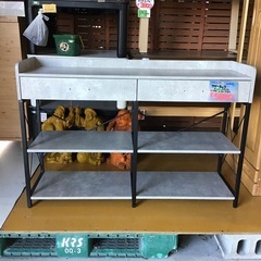 未使用　フリーラック　キッチンカウンター　収納棚の画像