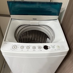無料　ハイアール洗濯機6kgの画像