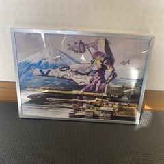 アニメ特集　絵　額縁付きの画像