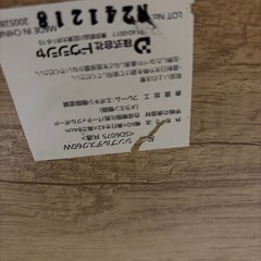 ナチュラルな雰囲気のデスク&チェアの画像