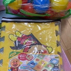 アンパンマン　パズルマット　ジョイントマットの画像